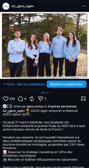 Événement GACO