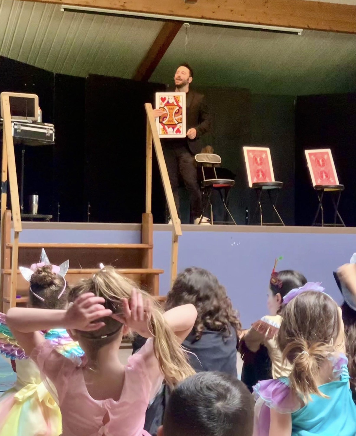 Spectacle de magie organisé avec l'association