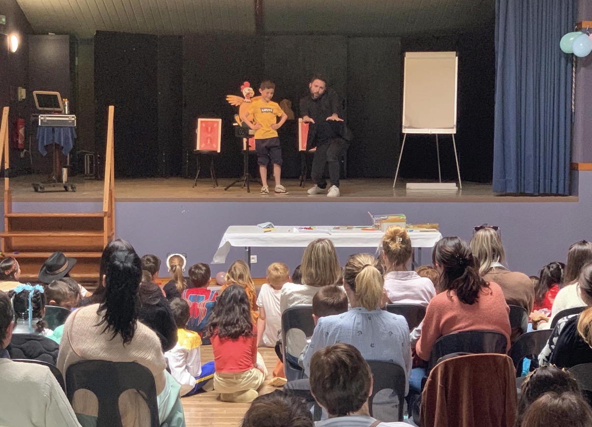Public du spectacle de magie